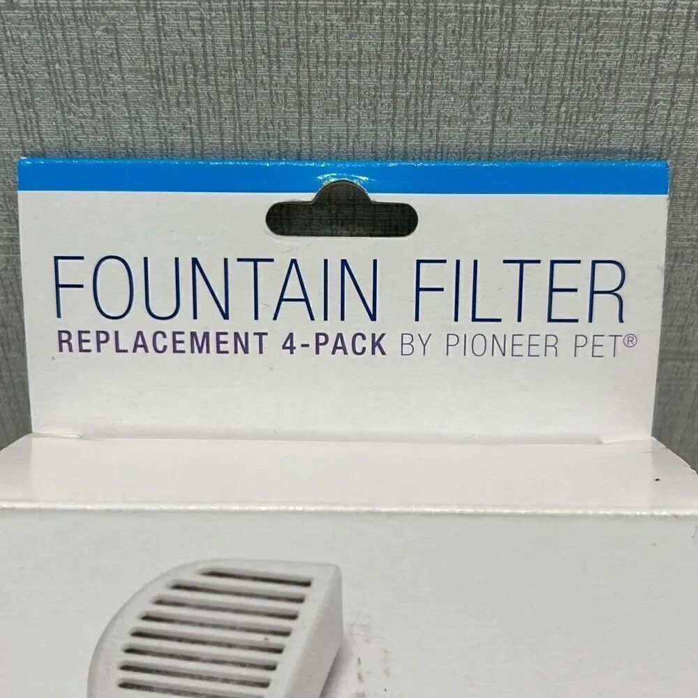 NEW Pioneer Pet Fountain Filter Replacement 4-Pack